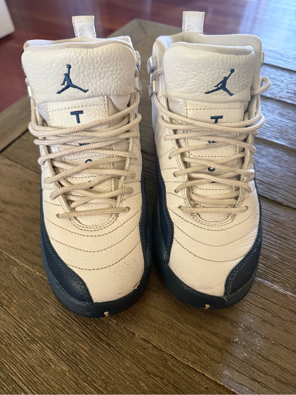 Air Jordan 12 Retro (French Blue) Kids 4Y